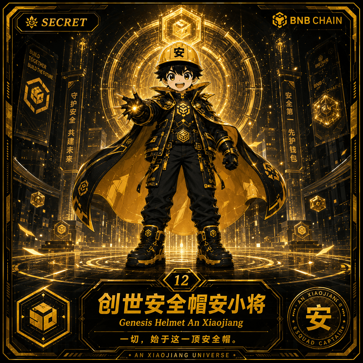 创世安全帽安小将